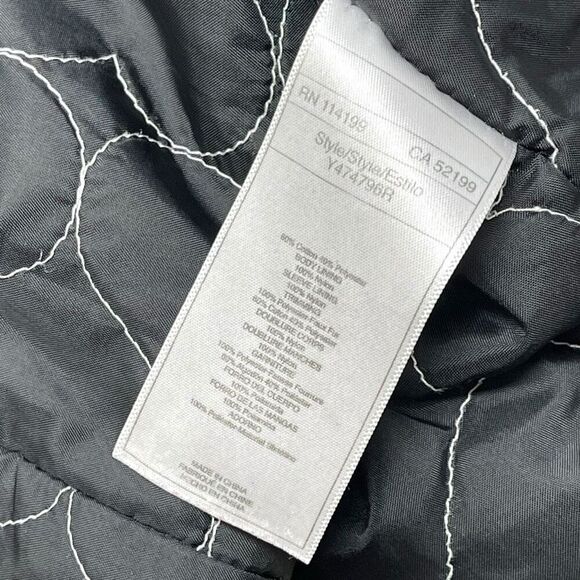 Roxy Red Buffalo Plaid Faux Fur Grunge Goth Emo Y2K Jacket Skate Size Small - Picture 8 of 10